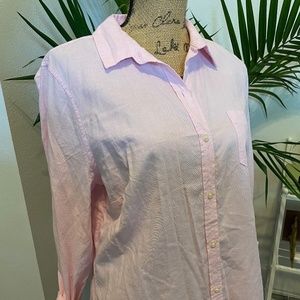 NWT - Old Navy Pink Button Down - Size L